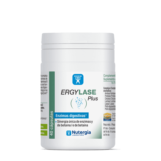 ERGYLASE Plus. 40 Cápsulas.