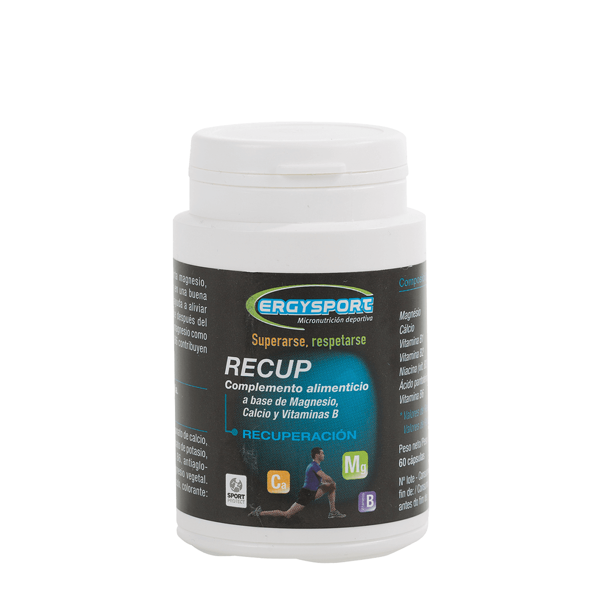 ERGYSPORT RECUP. 60 Cápsulas