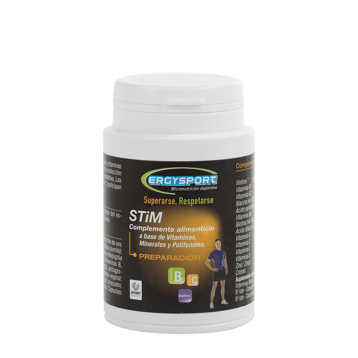 ERGYSPORT STIM. 60 Cápsulas