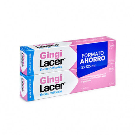 GINGILACER PASTA DENTAL 2x125 ML