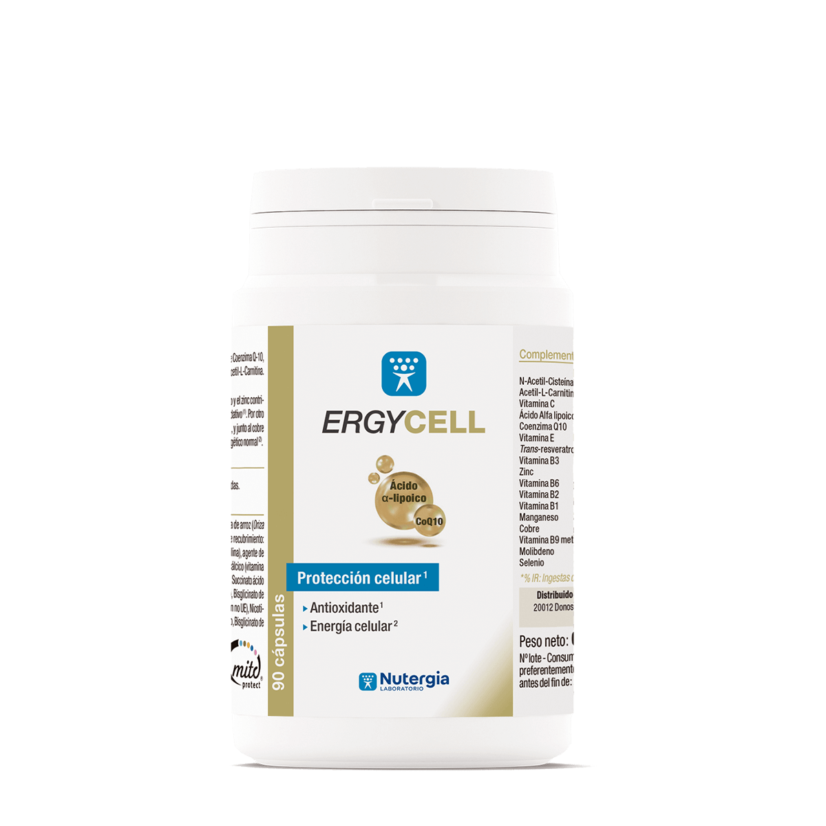 ERGYCELL. 90 Cápsulas