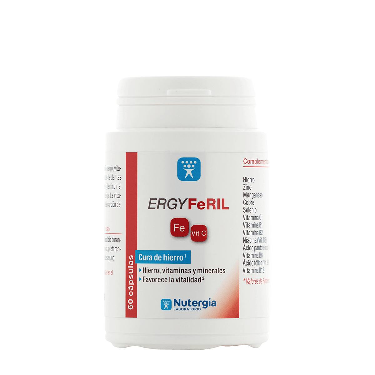 ERGYFERIL. 60 Cápsulas