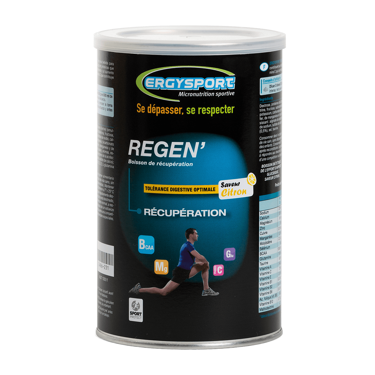 ERGYSPORT REGEN. 450 gr.