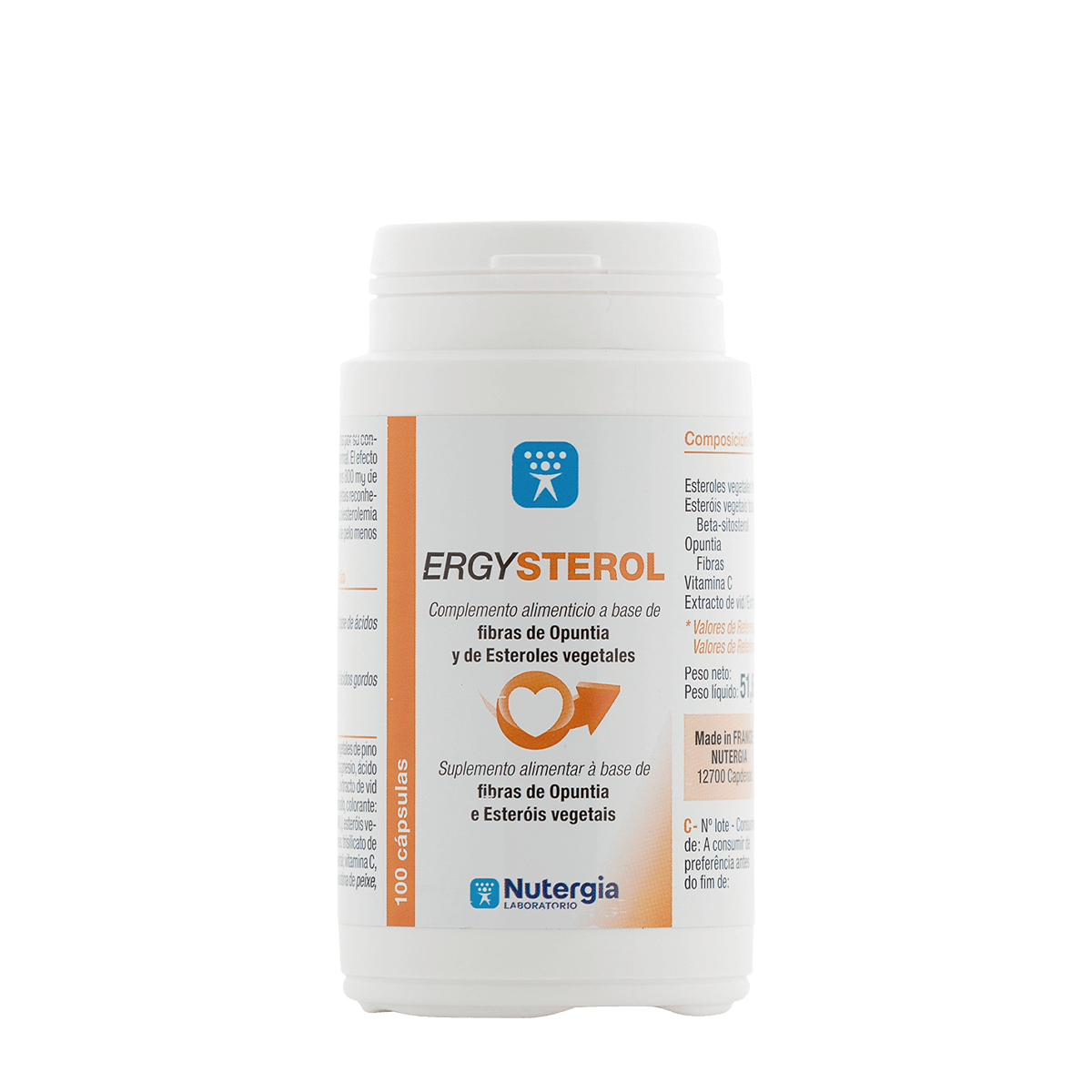 ERGYSTEROL. 100 Cápsulas