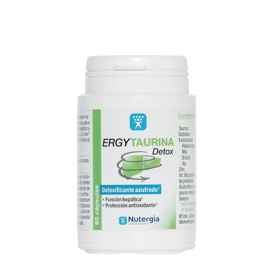 ERGYTAURINA Detox. 60 Cápsulas