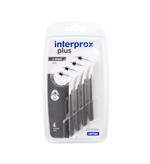 CEPILLO INTERPROX PLUS X MAXI 2.4 mm 4 UDS