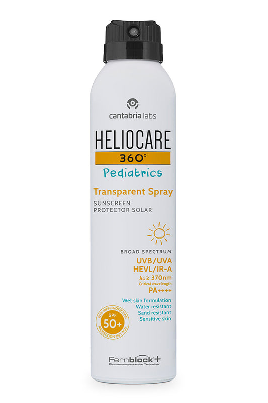 HELIOCARE 360º PEDIATRICS TRANSPARENT SPRAY SPF 50+ 200 mL