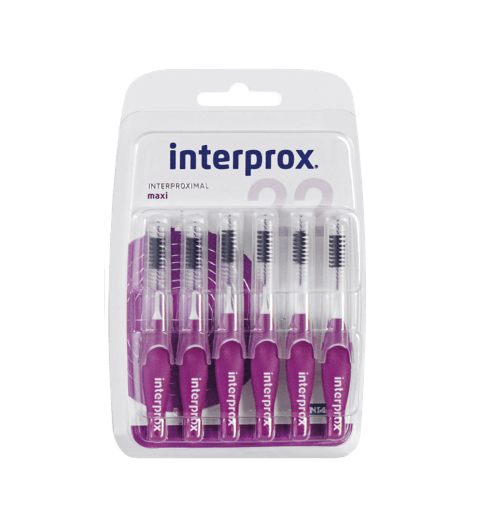 CEPILLO INTERPROX MAXI 2.2 mm 6 UDS RECTO