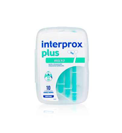 CEPILLO INTERPROX PLUS MICRO MINI CONICO 0.9 mm 10 UDS