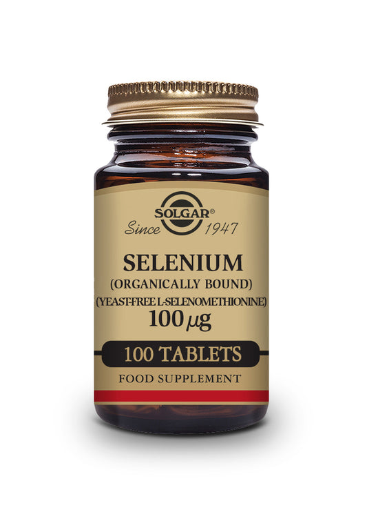 SELENIO 100 µg (sin levadura). 100 Comprimidos