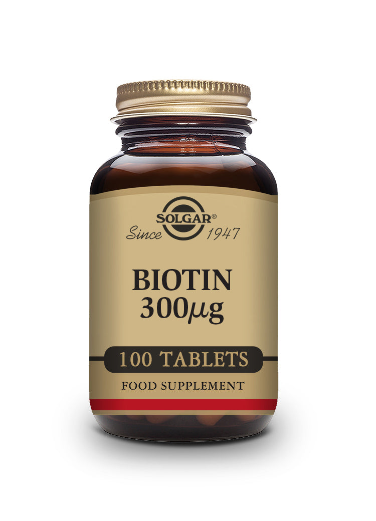 BIOTINA 300 µg. 100 Comprimidos
