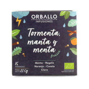 TORMENTA MANTA Y MENTA 15 Uds